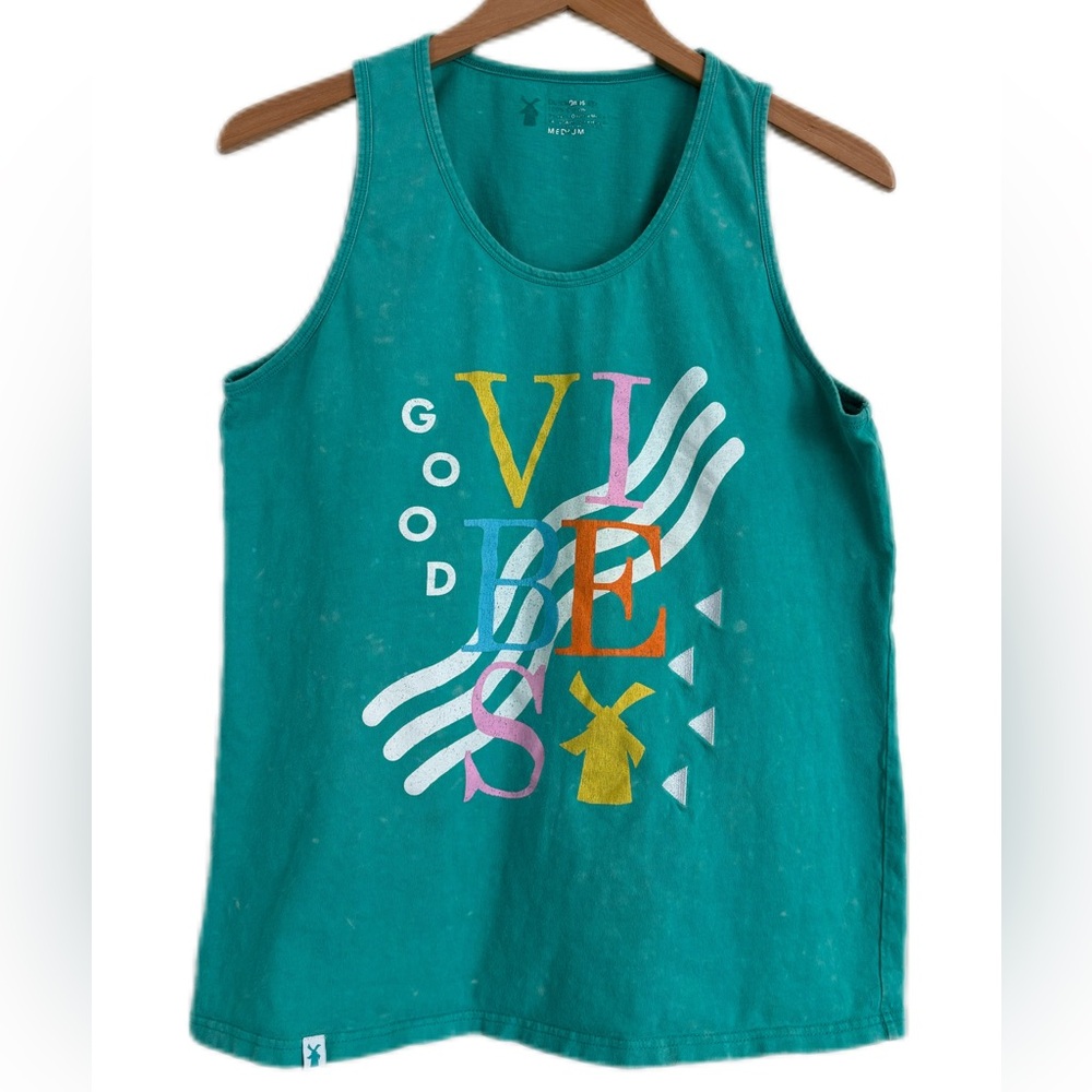 Tank Top Shirt, Teal - Dutch Bros Coffee